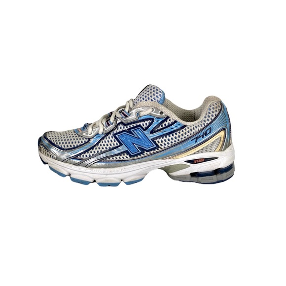 New Balance Shoes | Womens New Balance 740 Running Shoes Size 6.5b | Color: Blue/Silver | Size: 6.5 | Des_And_I's Closet